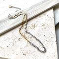 Long Edgy Glam Necklce