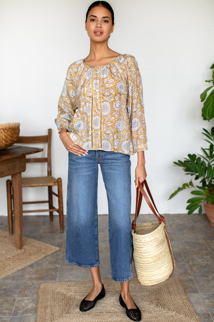 Lucy Heirloom Blouse - Arles
