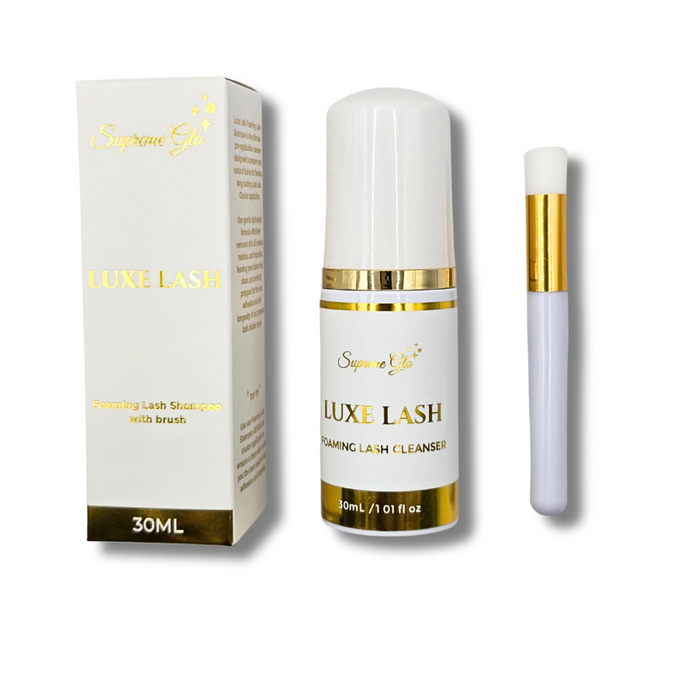 Luxe Lash foaming Cleanser
