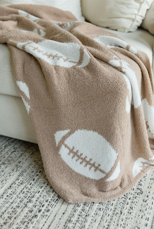 Make Me Believe Football Gameday Blanket