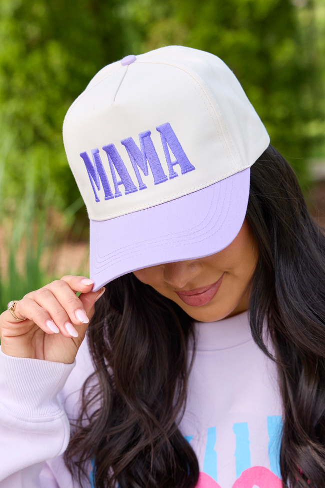 Mama Lavender Trucker Hat
