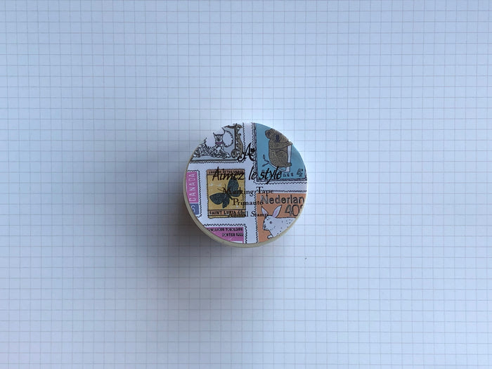 Masking Tape Washi - Animal Stamp