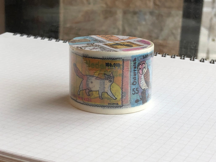 Masking Tape Washi - Animal Stamp