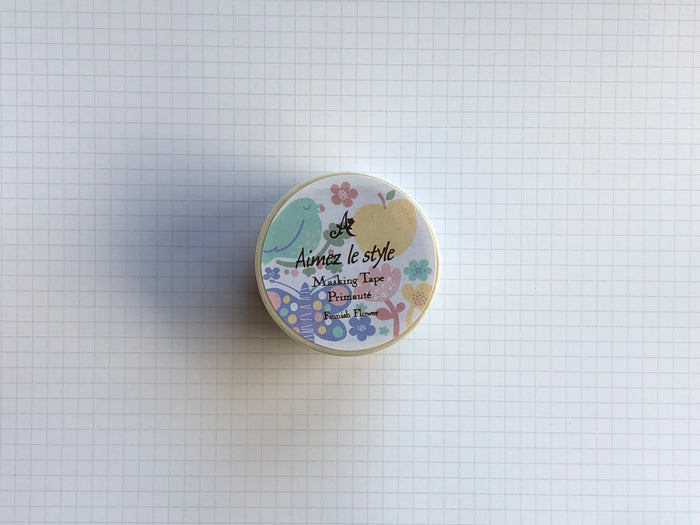 Masking Tape Washi - Finnish Flower