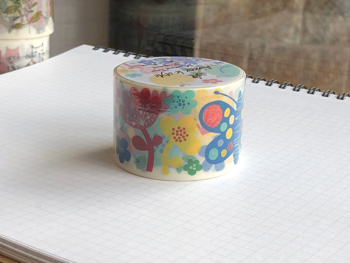 Masking Tape Washi - Finnish Flower