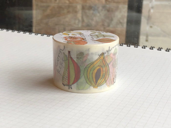 Masking Tape Washi - Vegetable