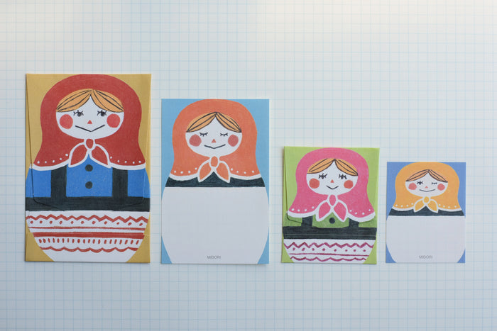 Matryoshka Mini Letter Set