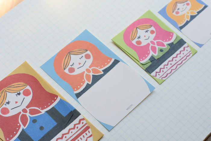 Matryoshka Mini Letter Set