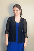 Meem Jacket - Black Mesh