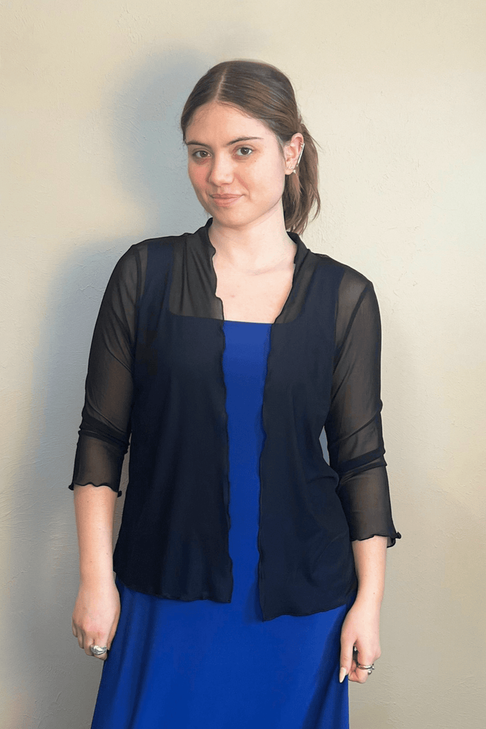 Meem Jacket - Black Mesh