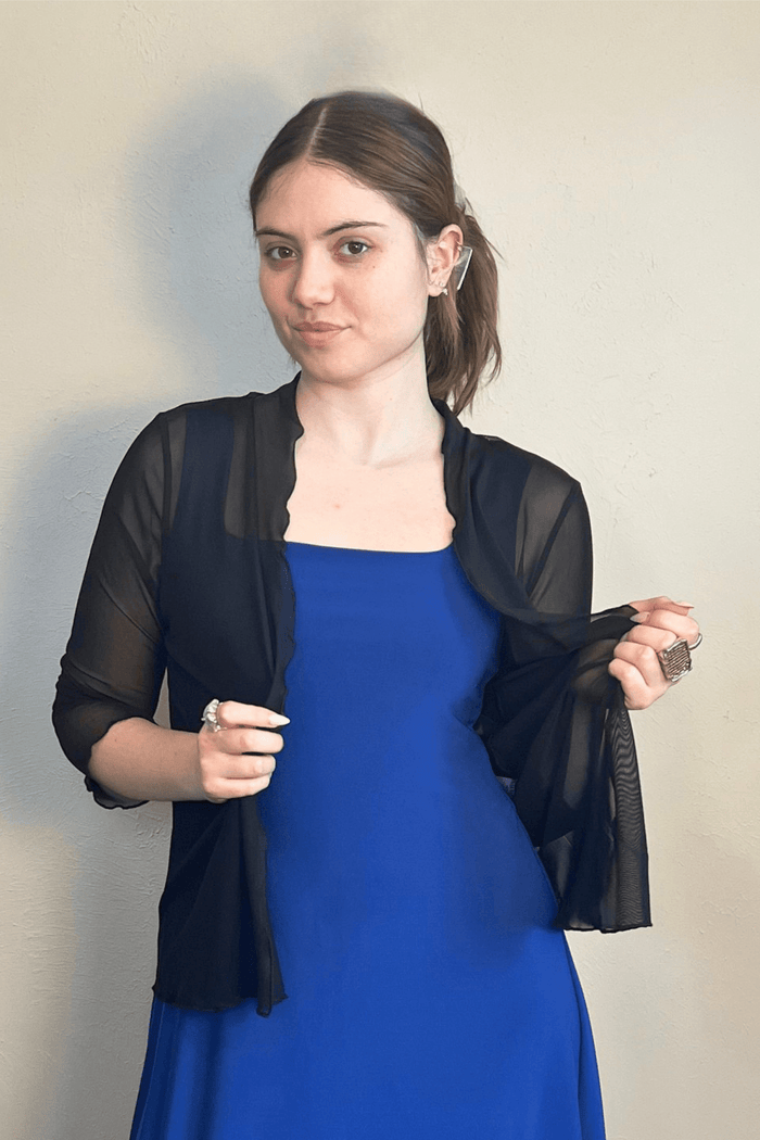 Meem Jacket - Black Mesh