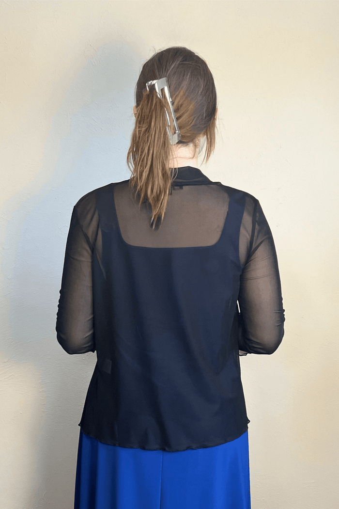 Meem Jacket - Black Mesh