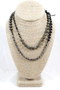 Midnight Convertible Crochet Necklace
