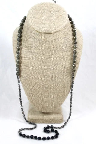 Midnight Convertible Crochet Necklace