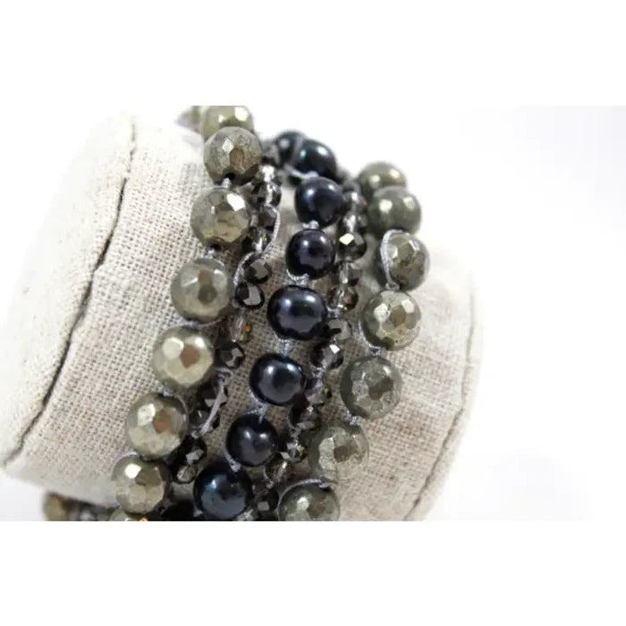 Midnight Convertible Crochet Necklace