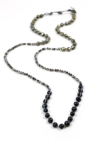 Midnight Convertible Crochet Necklace
