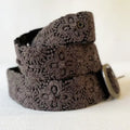 Midnight Oasis Embrdrd Wl Belt