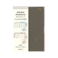 Midori B6 Double Schedule - Progress - Gray