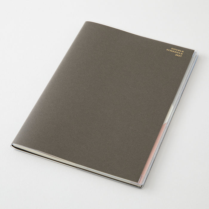 Midori B6 Double Schedule - Progress - Gray
