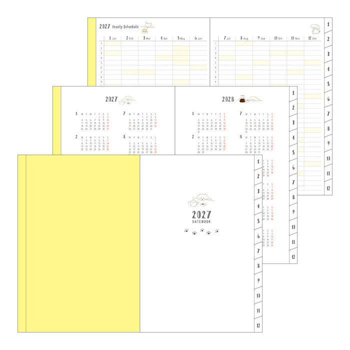 Midori B6 Pocket Diary - Dog