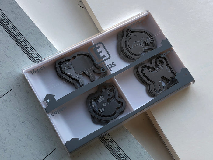 Midori Etching Clip E Clips - Cat