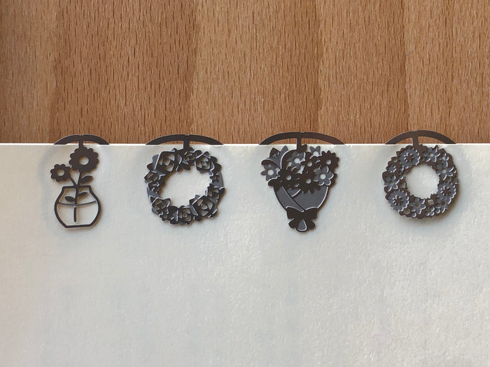 Midori Etching Clip E Clips - Flower