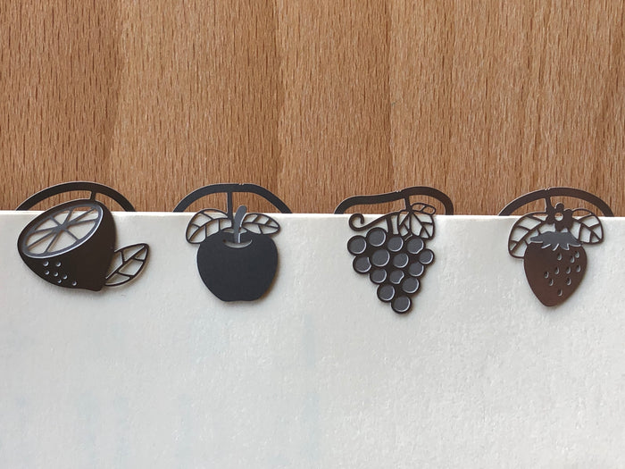 Midori Etching Clip E Clips - Fruit