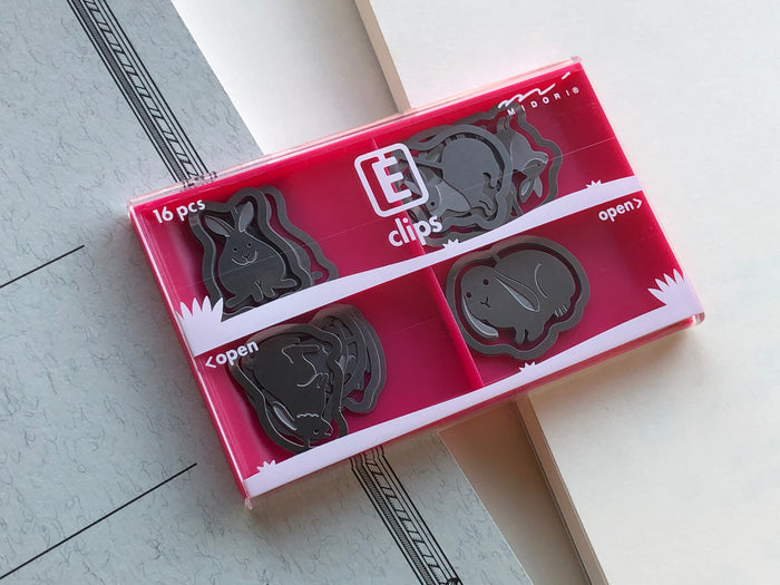 Midori Etching Clip E Clips - Rabbit