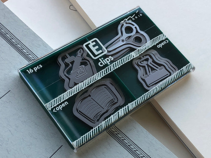 Midori Etching Clip E Clips - Stationery