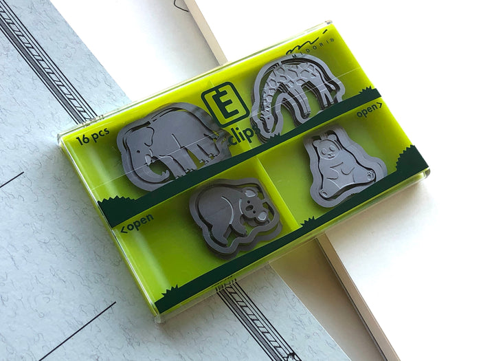 Midori Etching Clip E Clips - Zoo