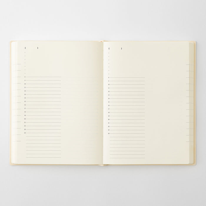 Midori MD Diary 1 Day 1 Page - A5