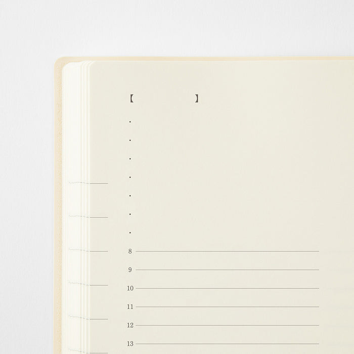 Midori MD Diary 1 Day 1 Page - A5