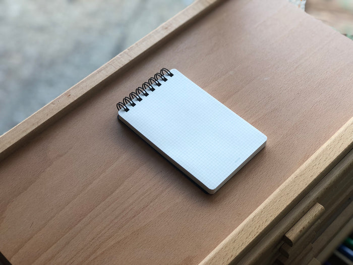 Midori PATTO Quick Open Memo Pad - White