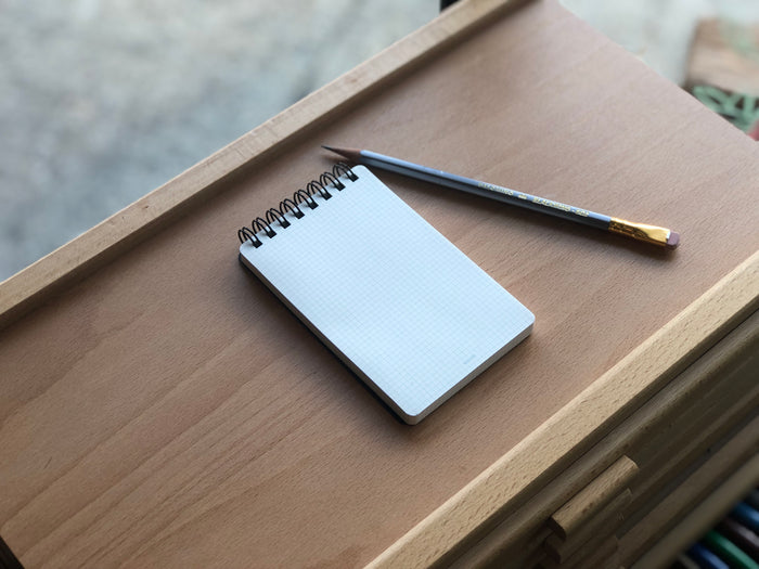 Midori PATTO Quick Open Memo Pad - White