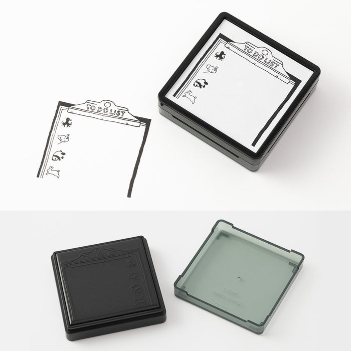 Midori Pre-Inked Paintable Stamp