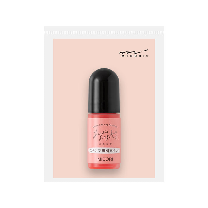 Midori Yuru Log Paintable Stamp Refill Ink