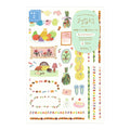 Atlas Stationers - Midori Yuru Log Sticker 2 Sheets - My Life - Stickers