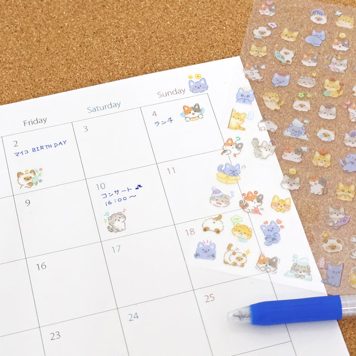 Mind Wave Mood Icon Stickers - Cat