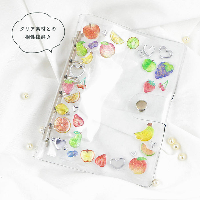 Mind Wave Shiny Metal Stickers - Heart