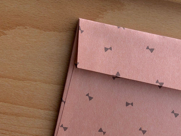 Mini Letter Set with Black Cat Stickers