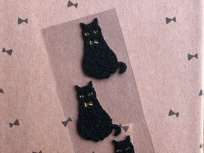 Mini Letter Set with Black Cat Stickers