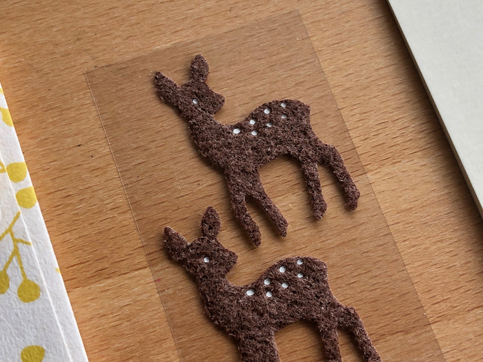 Mini Letter Set with Deer Stickers