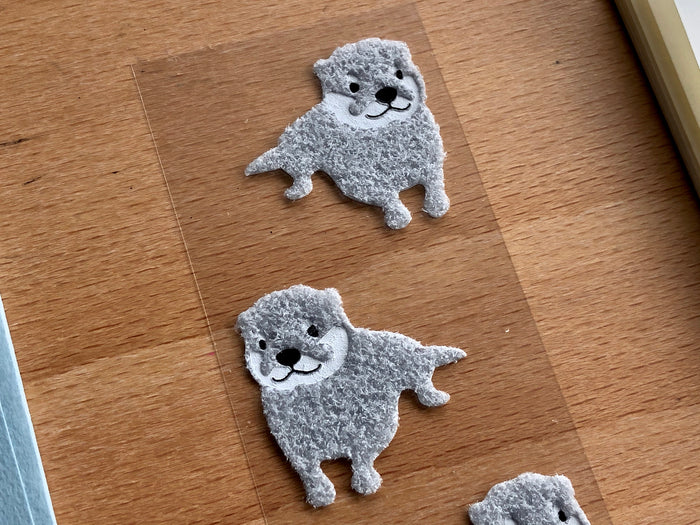 Mini Letter Set with Otter Stickers