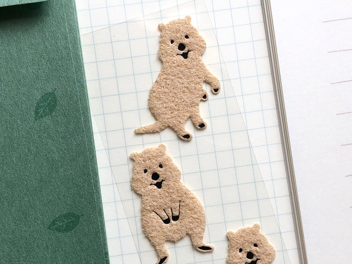Mini Letter Set with Quokka Wallaby Stickers