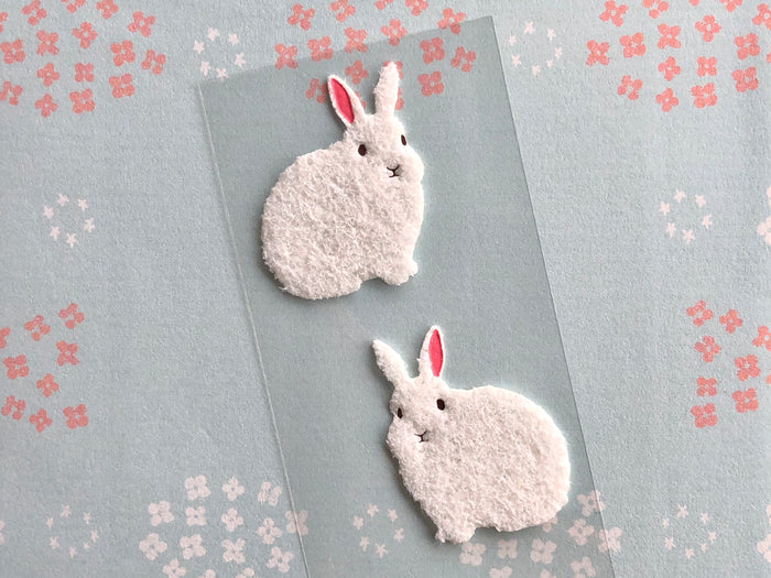 Mini Letter Set with Rabbit Stickers