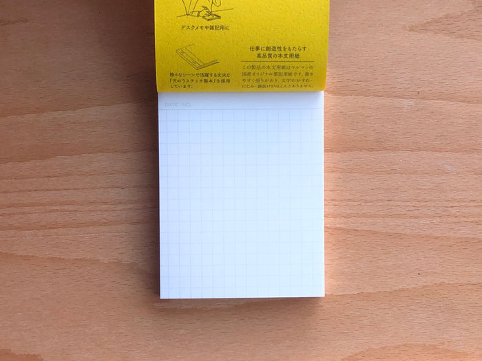 Mnemosyne Stitch Memo Pad - A7 - Grid