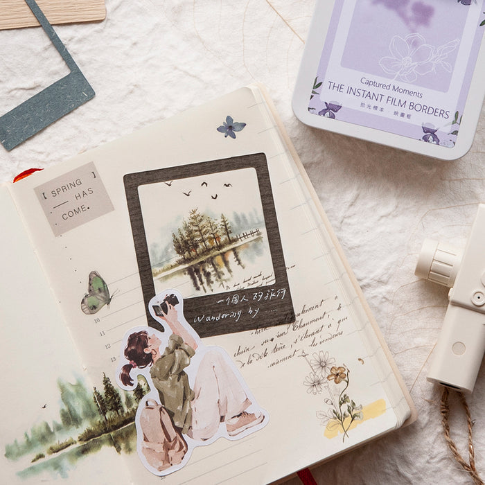 MU Journaling Die-Cut Card Series - The Instant Film Borders