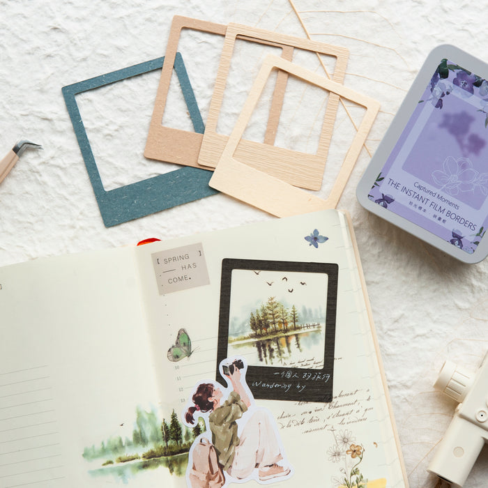 MU Journaling Die-Cut Card Series - The Instant Film Borders