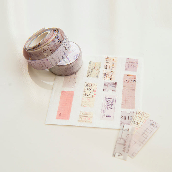 MU Shape Tear Washi Tape 004