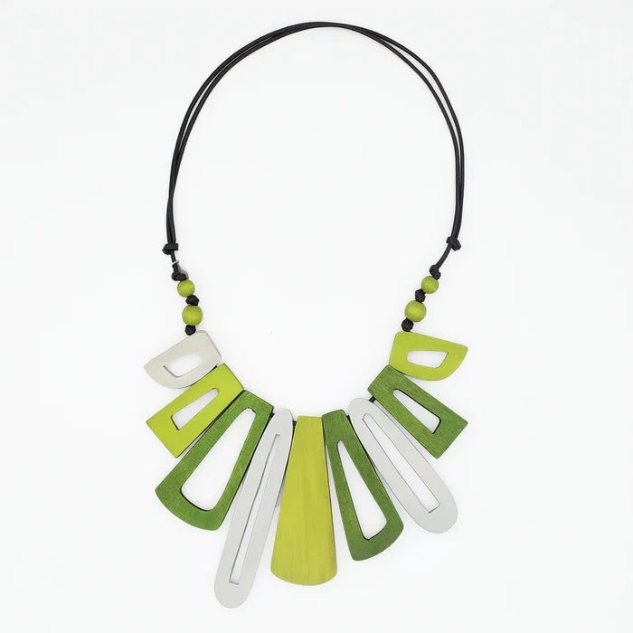 Multi Hues Boho Bloom Necklace
